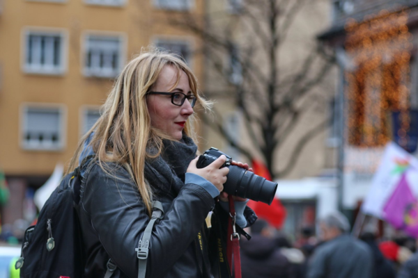 Meistens hinter der Kamera