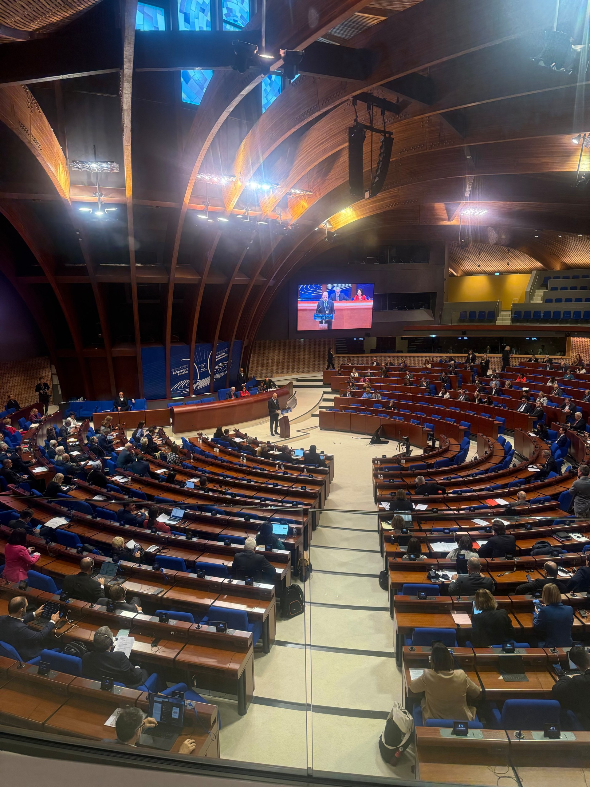 Plenarsitzung im Europarat